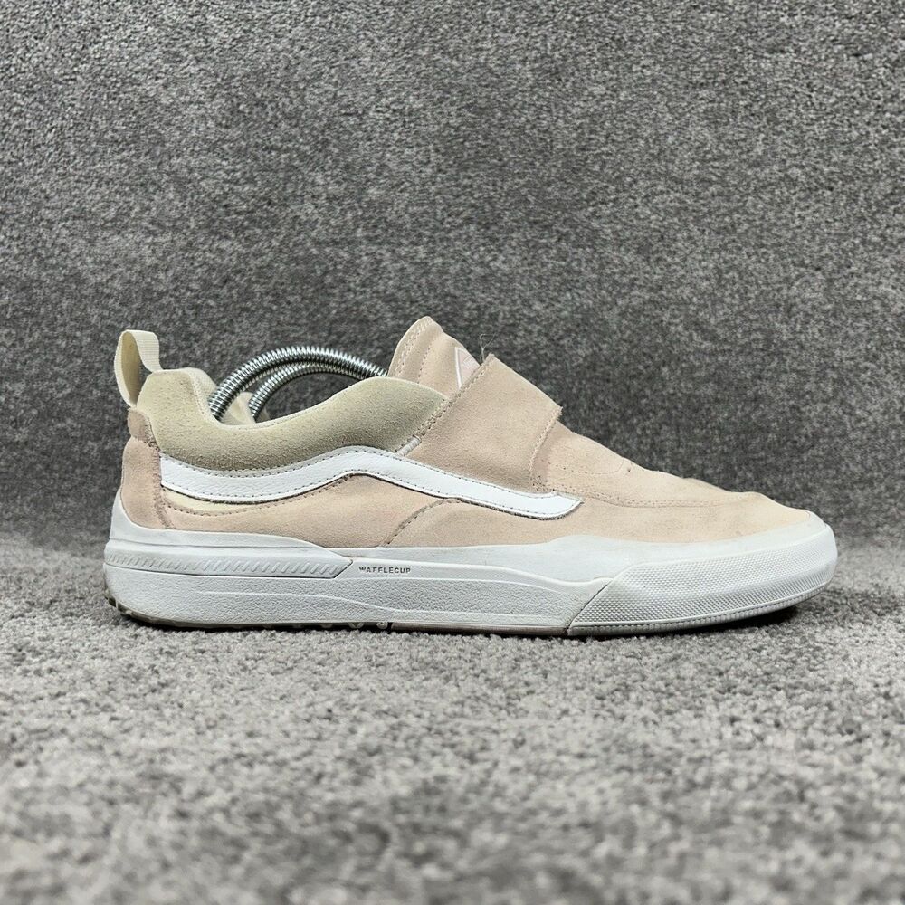 Vans Kyle Walker Pro 2 PopCush Mens Size 10.5 Rose Pink Suede Skate Shoes Used